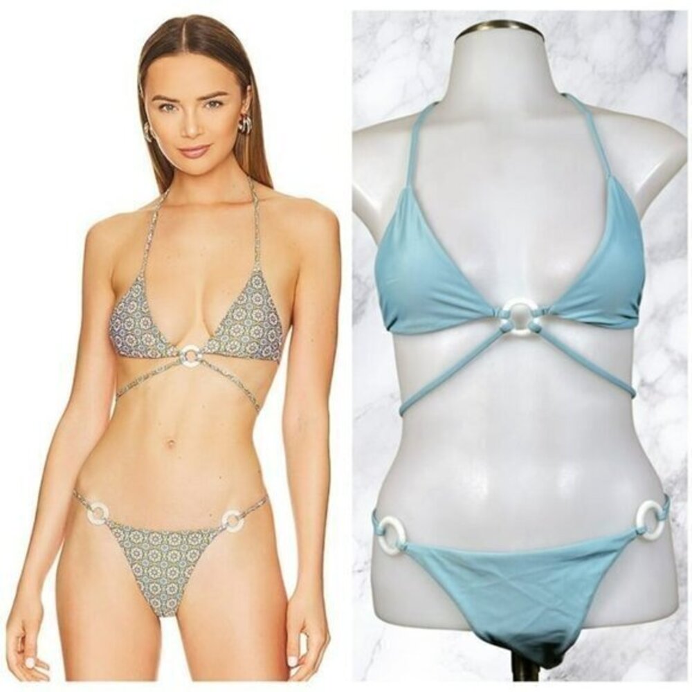 Lovers and Friends Vibin Out Top & Bottom - Blue